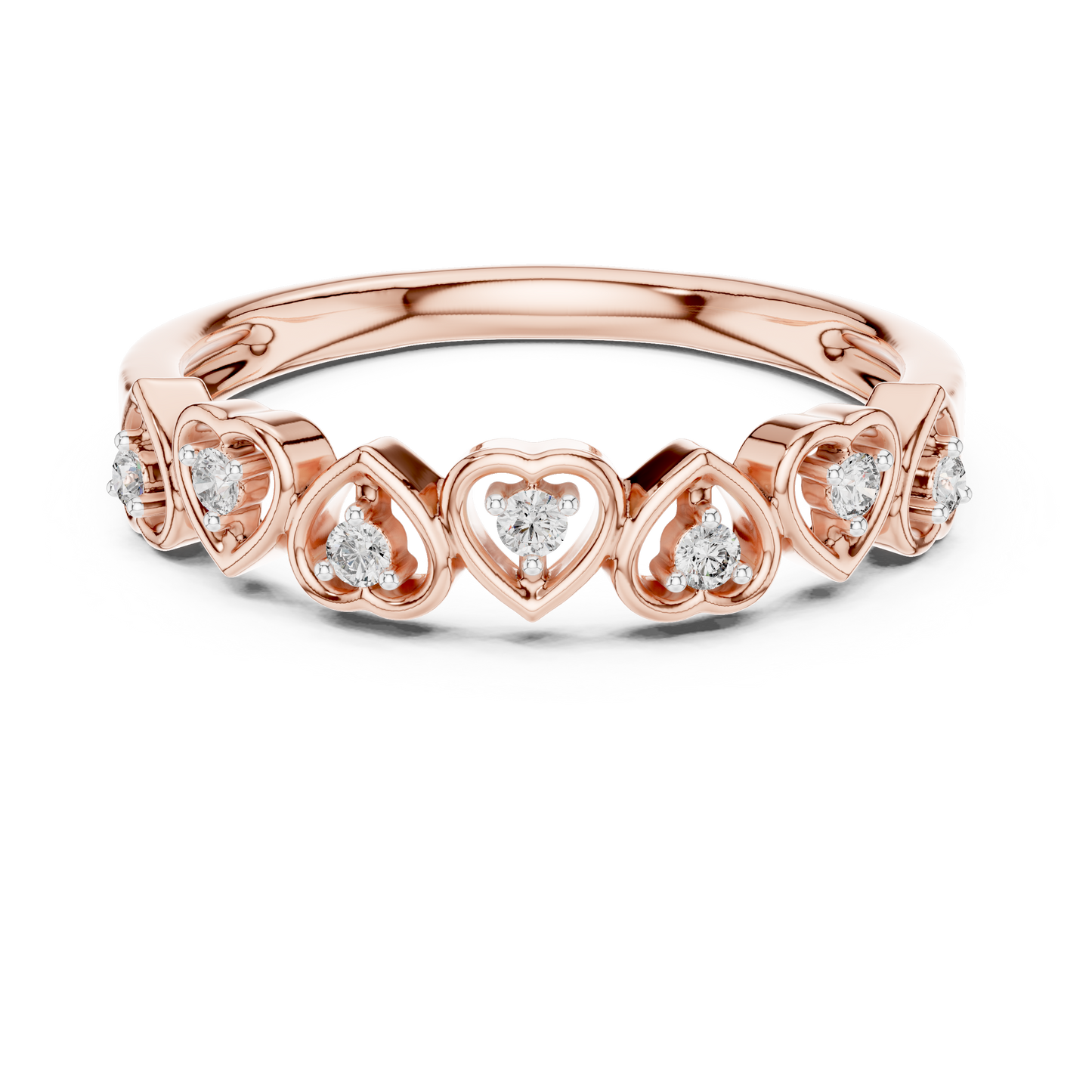 Elegant Love Spark Ring