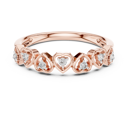 Elegant Love Spark Ring