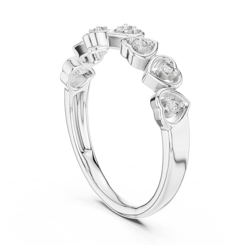 Elegant Love Spark Ring
