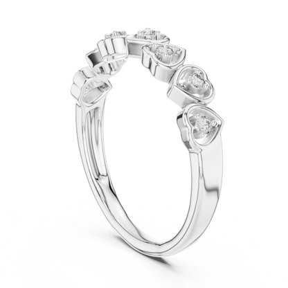 Elegant Love Spark Ring