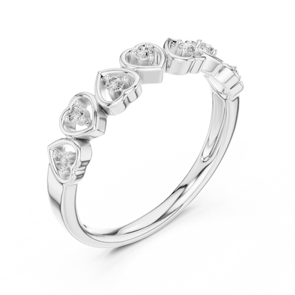 Elegant Love Spark Ring