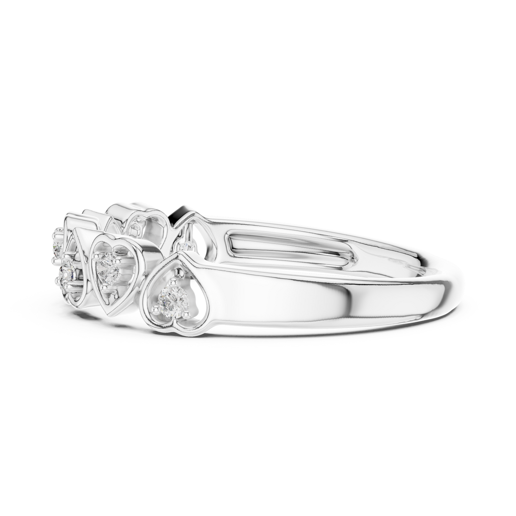 Elegant Love Spark Ring