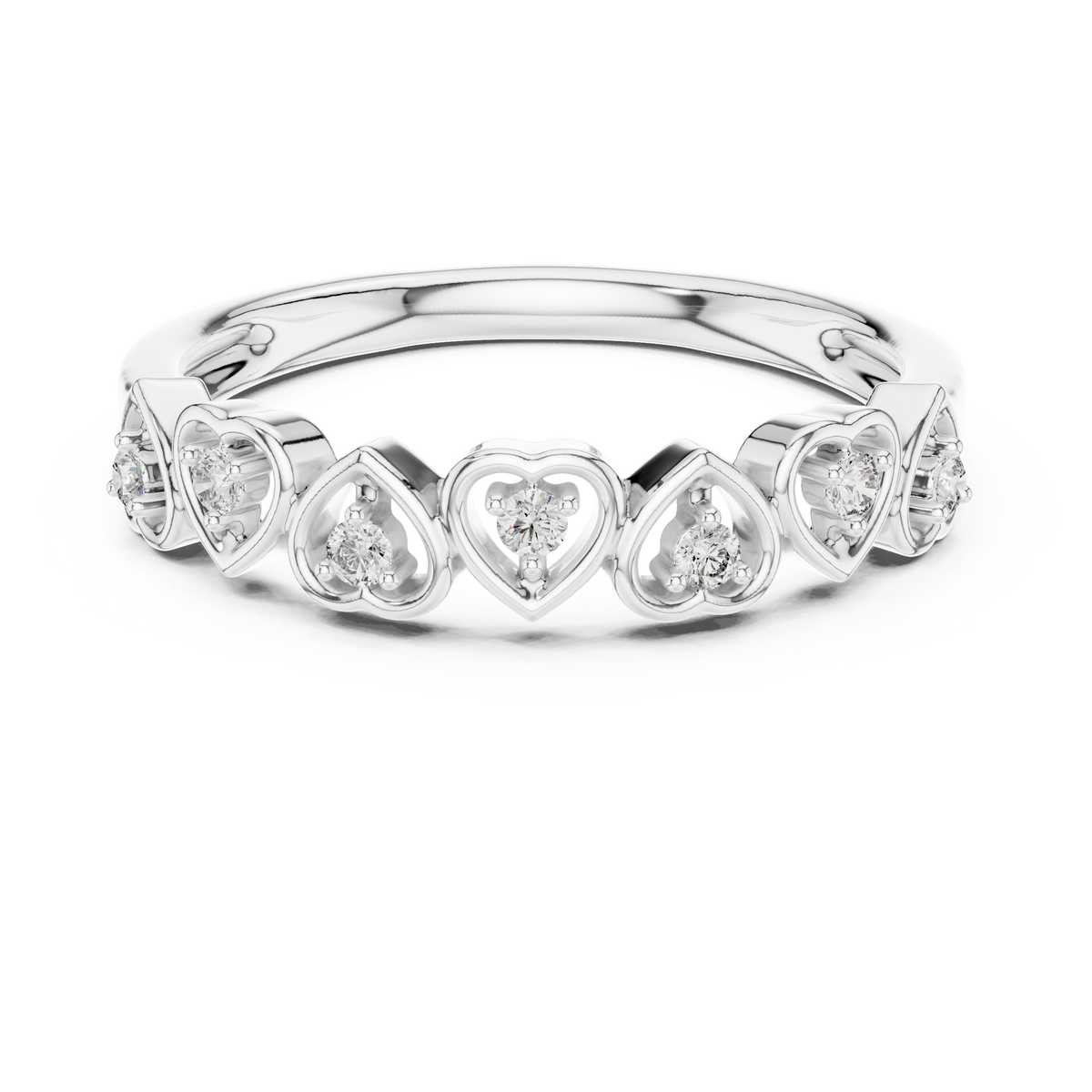 Elegant Love Spark Ring