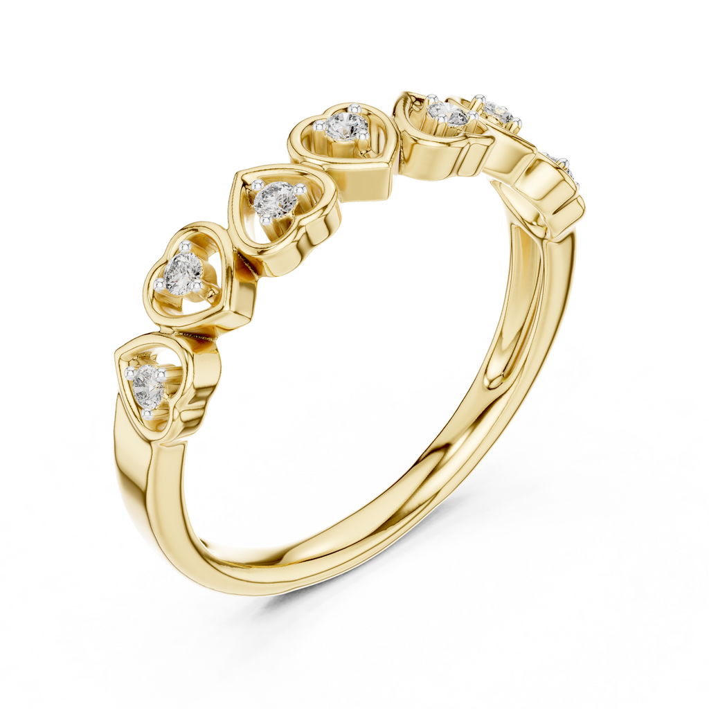 Elegant Love Spark Ring