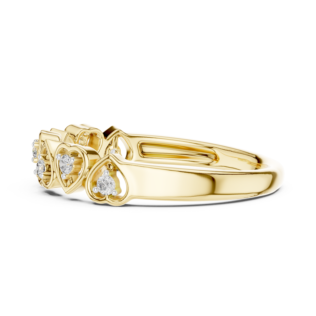 Elegant Love Spark Ring