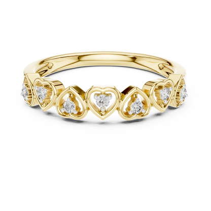 Elegant Love Spark Ring