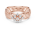 Elegant Filigree Diamond Statement Ring in Gold