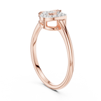 Romantic Diamond Link Ring – Luxury Fine Jewelry