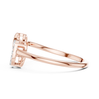 Romantic Diamond Link Ring – Luxury Fine Jewelry