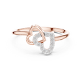 Romantic Diamond Link Ring – Luxury Fine Jewelry