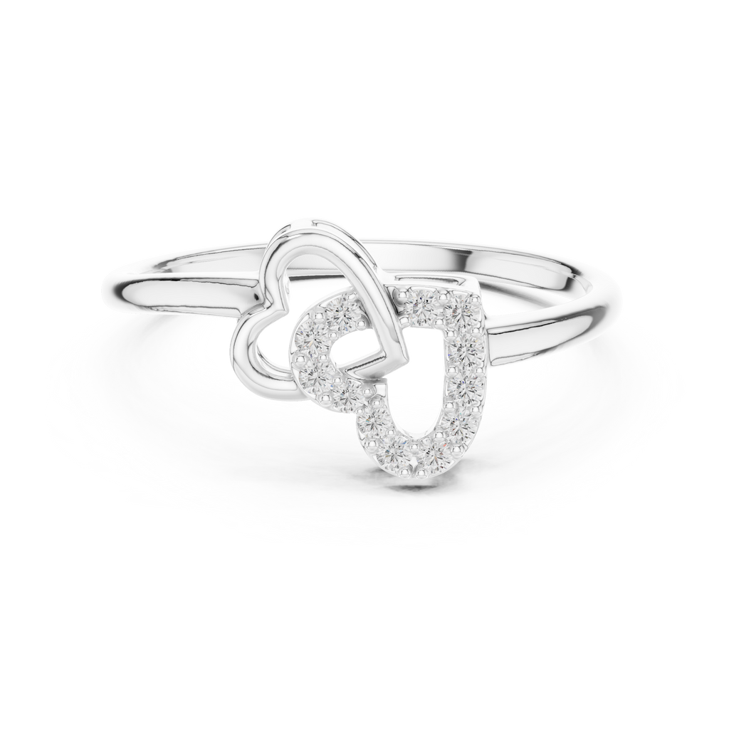 Romantic Diamond Link Ring – Luxury Fine Jewelry