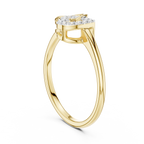 Romantic Diamond Link Ring – Luxury Fine Jewelry