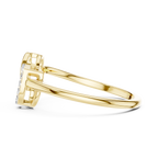 Romantic Diamond Link Ring – Luxury Fine Jewelry