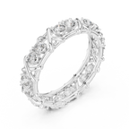 Elegant Designer Diamond Band Ring – Luxury Fine Jewelry