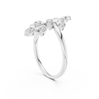 Elegant Marquise Leaf Open Ring