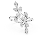 Elegant Marquise Leaf Open Ring