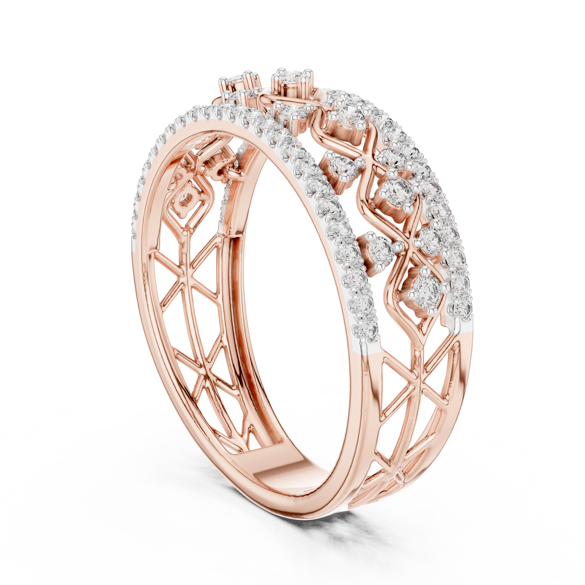 Majestic Gold Diamond Ring