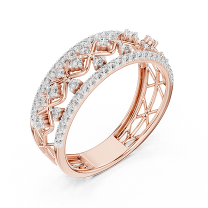 Majestic Gold Diamond Ring