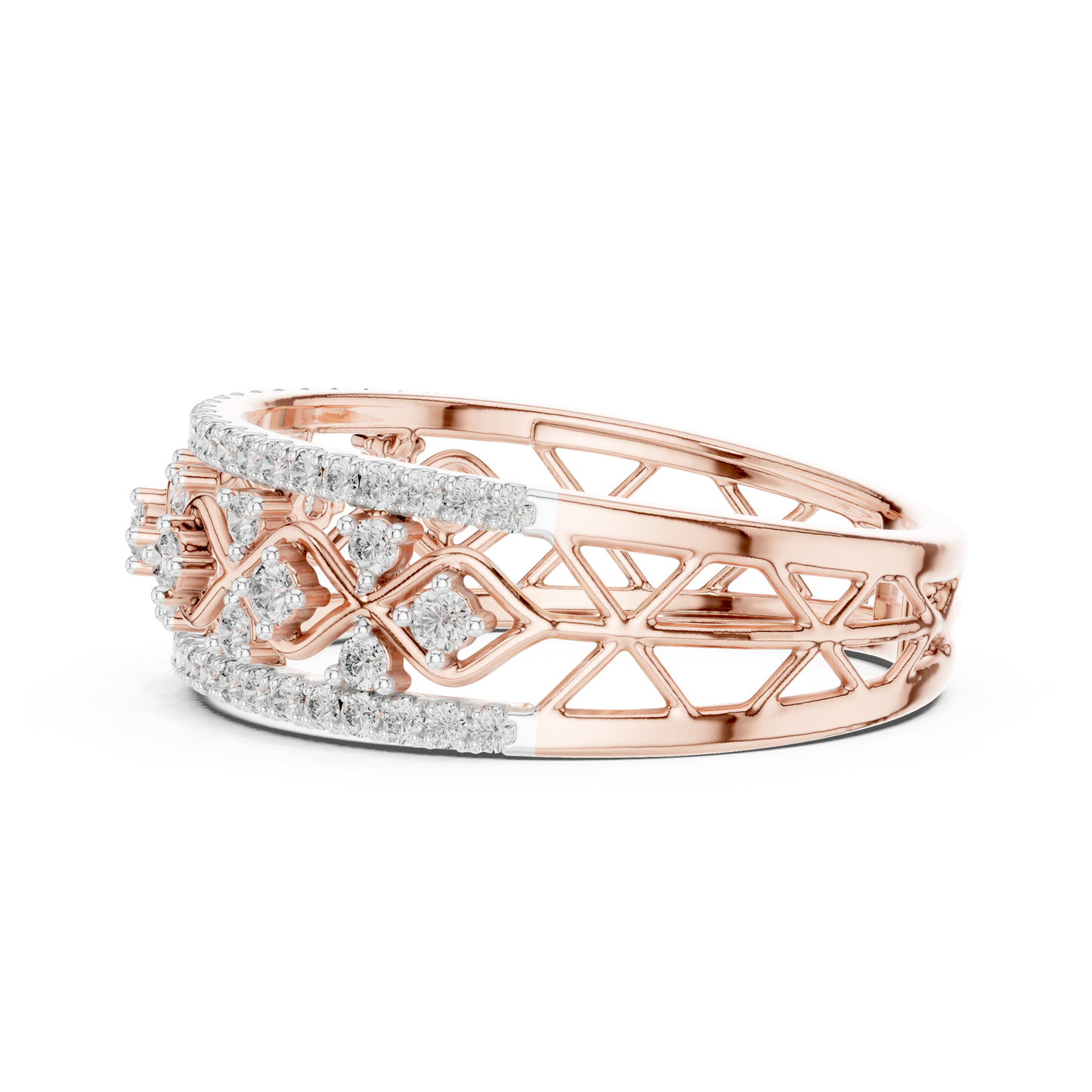 Majestic Gold Diamond Ring