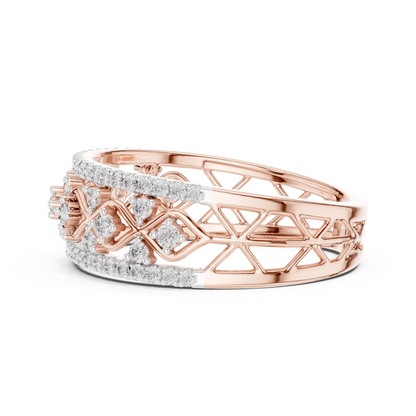 Majestic Gold Diamond Ring