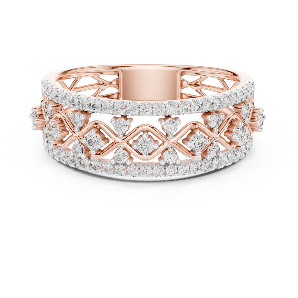 Majestic Gold Diamond Ring