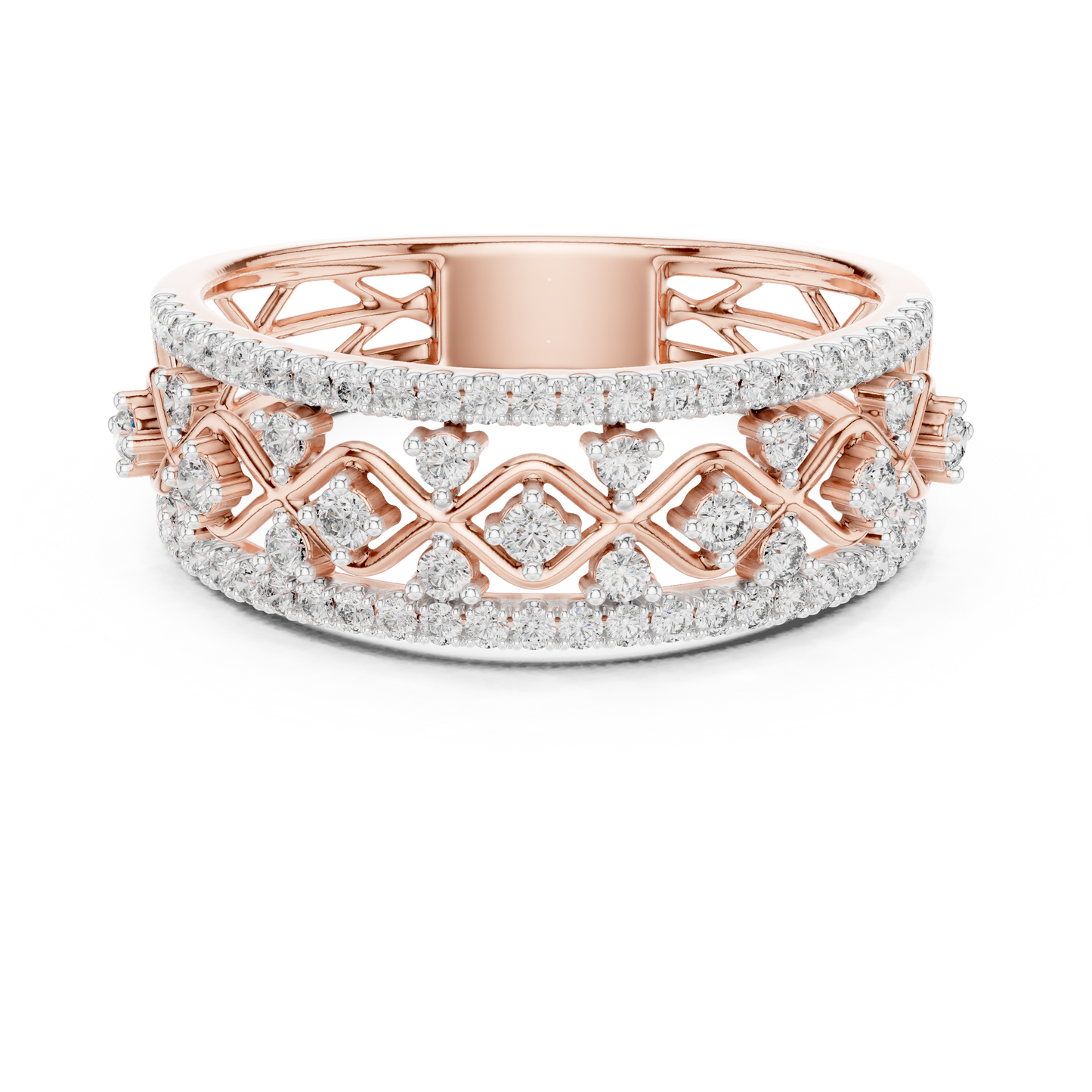 Majestic Gold Diamond Ring