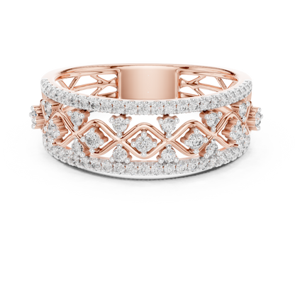 Majestic Gold Diamond Ring