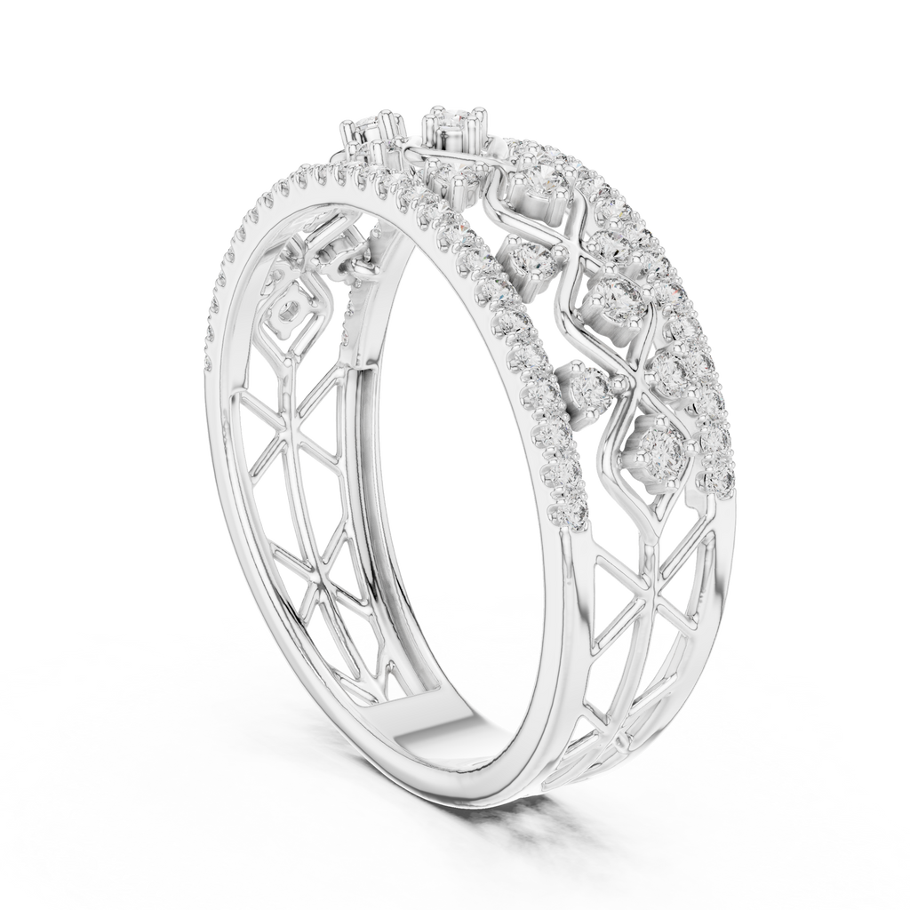 Majestic Gold Diamond Ring