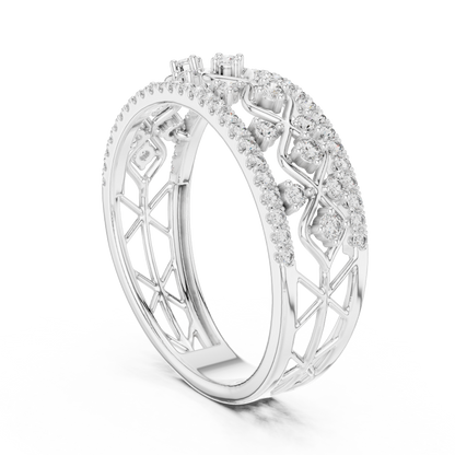 Majestic Gold Diamond Ring