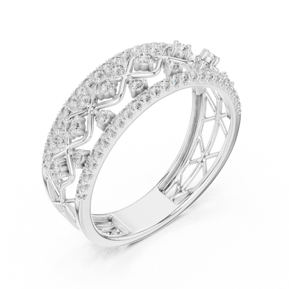 Majestic Gold Diamond Ring