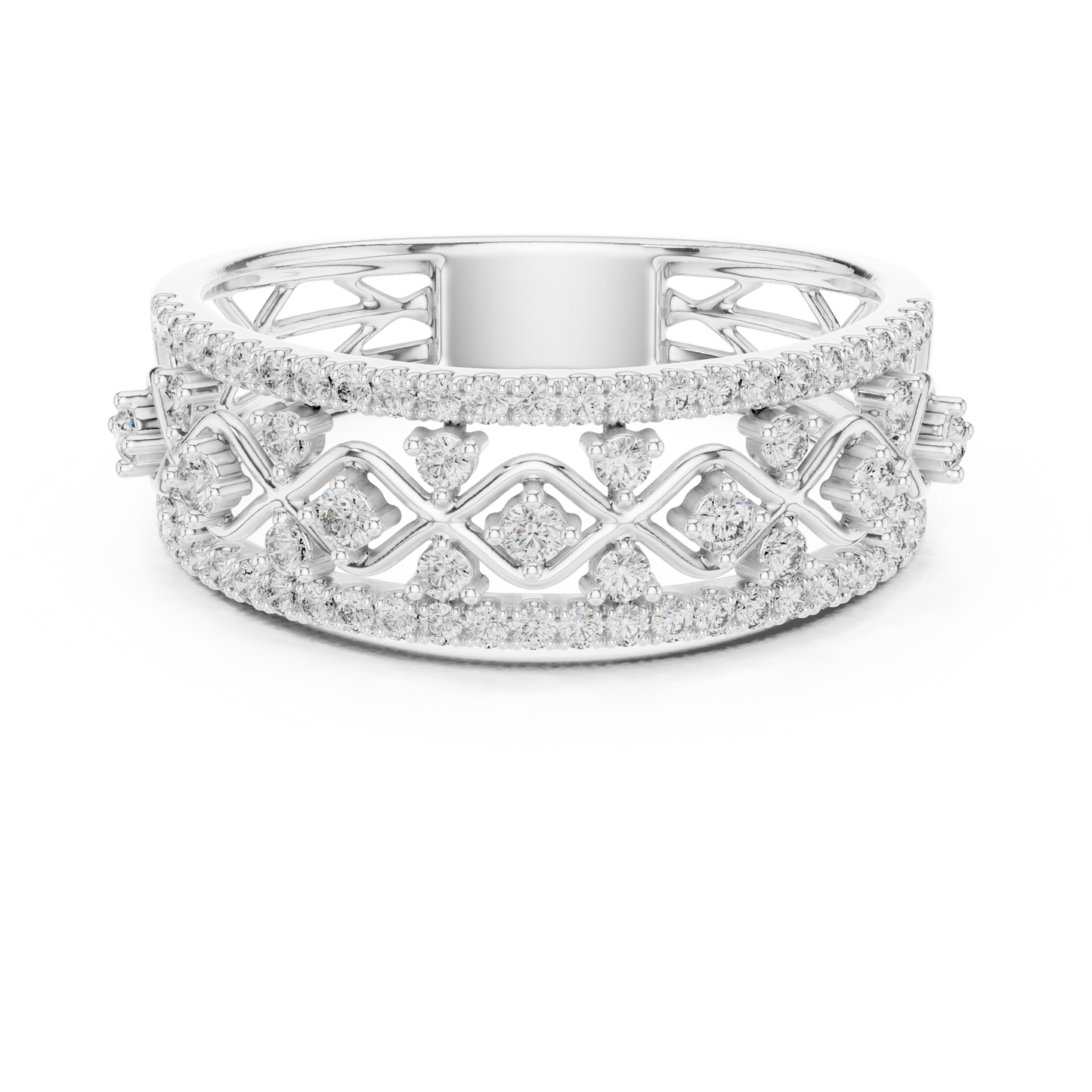 Majestic Gold Diamond Ring
