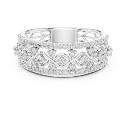 Majestic Gold Diamond Ring