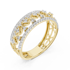 Majestic Gold Diamond Ring