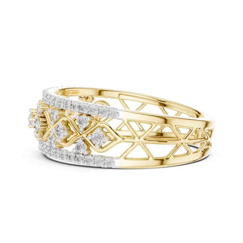 Majestic Gold Diamond Ring