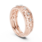 Luxury Open Floral Ring