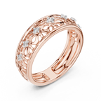 Luxury Open Floral Ring