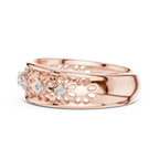 Luxury Open Floral Ring