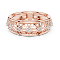 Luxury Open Floral Ring