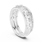 Luxury Open Floral Ring