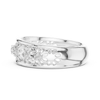 Luxury Open Floral Ring