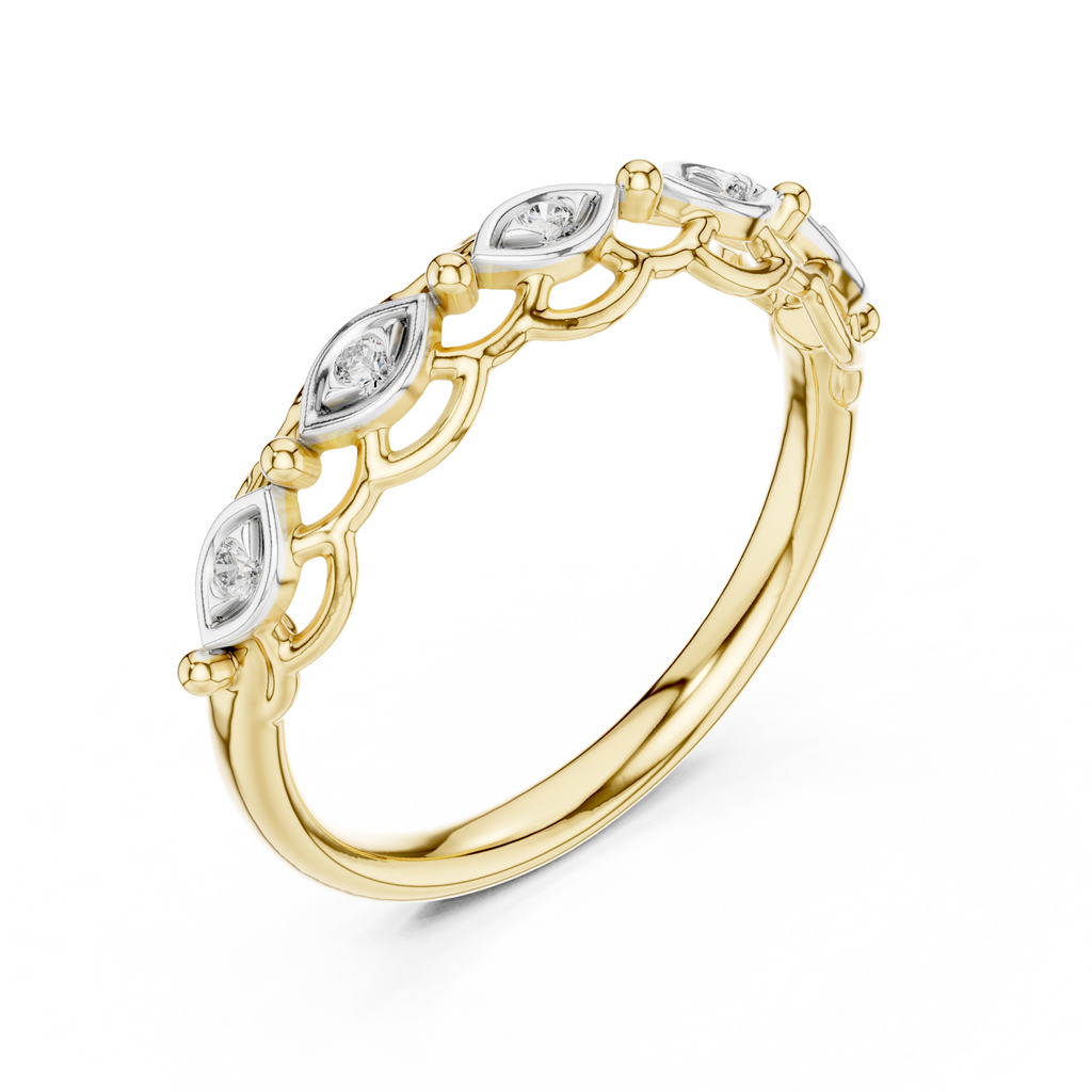 Modern Royalty Diamond Ring