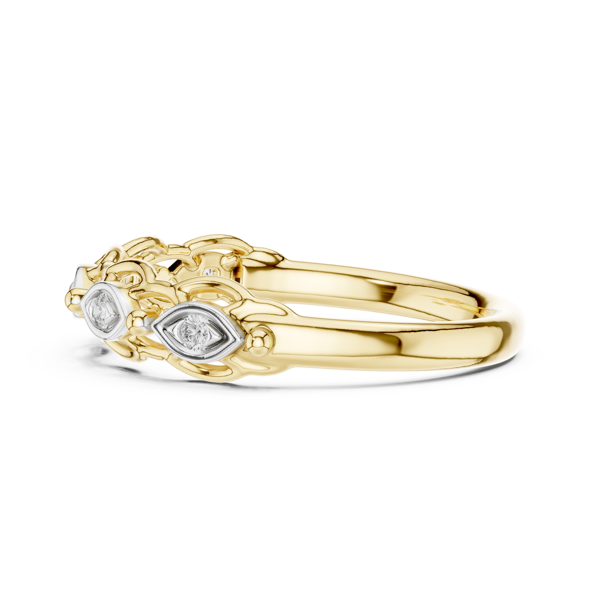 Modern Royalty Diamond Ring