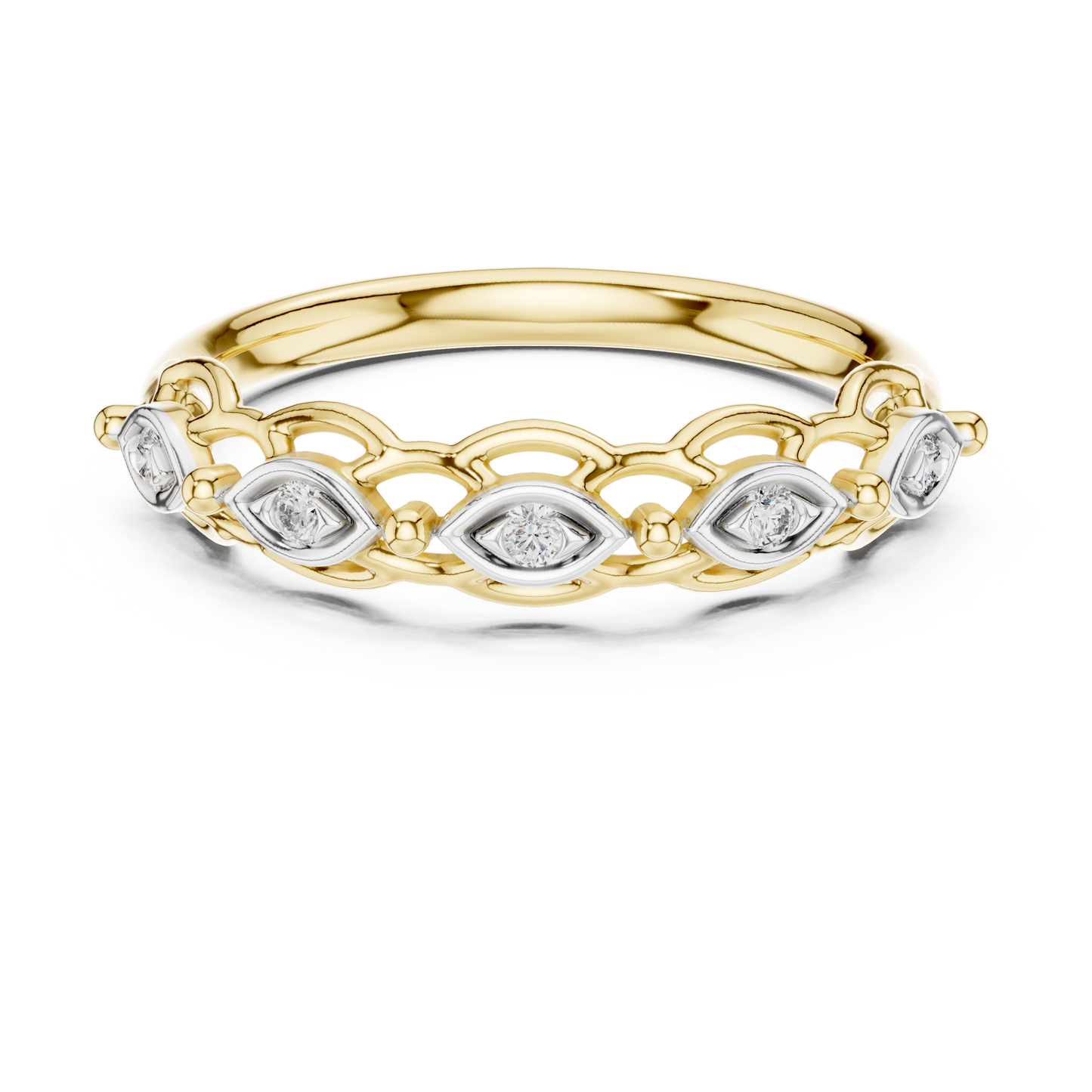 Modern Royalty Diamond Ring