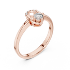 A Brilliant Round Diamond Ring