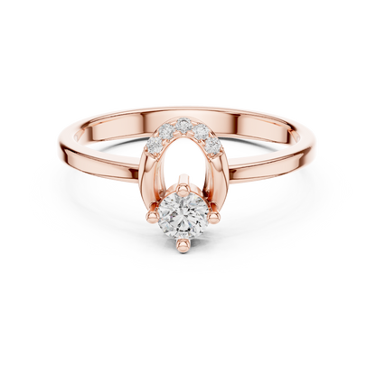 A Brilliant Round Diamond Ring