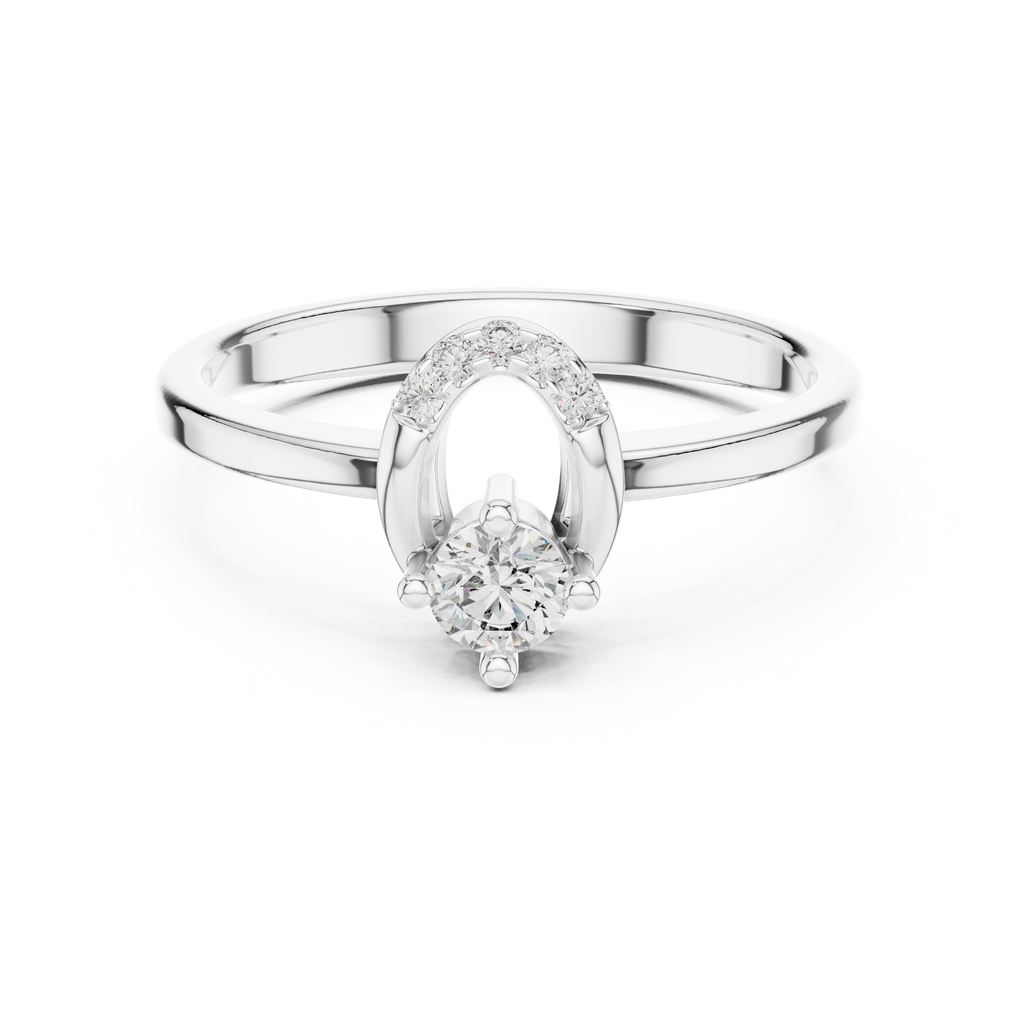 A Brilliant Round Diamond Ring