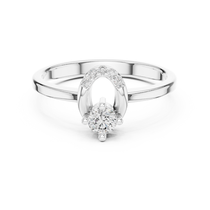 A Brilliant Round Diamond Ring