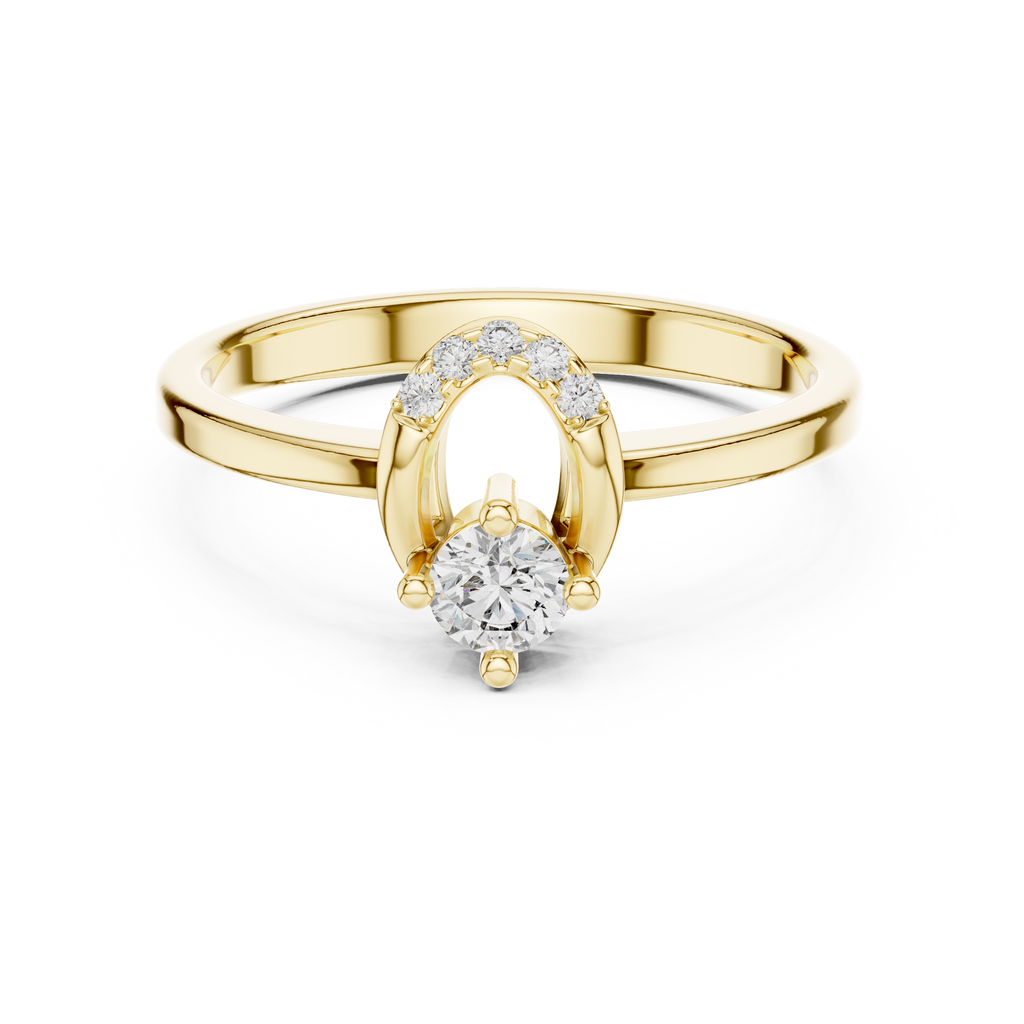 A Brilliant Round Diamond Ring
