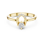 A Brilliant Round Diamond Ring