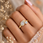 Odalys Toi et Moi Lab Grown Diamond Ring